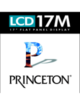 Princeton LCD17M User manual