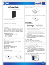 Merlin DataSafe User manual