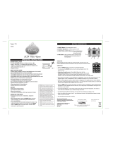 Techno Source LCD Video Game 31020 User manual