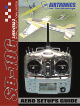 AIRTRONICS SD-10G Aero Setup Manual