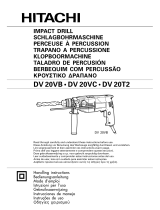 Hitachi DV 20VB Owner's manual