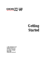 Hitachi DDS 32 Getting Started Manual