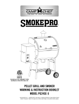 Camp Chef Smoke Pro PG24SE-5 Warning & Instruction Booklet