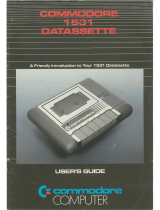 Commodore 1531 Datassette User manual