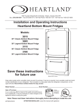 Heartland Legend 3165 Installation And Operation Instructoins