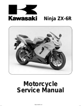 Kawasaki NINJA ZX-6R - User manual