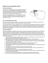 Weller WLC100 Operating instructions