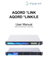 Digigram aqord *link User manual