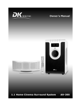 DK Digital AS-200 Owner's manual