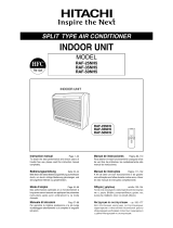 Hitachi RAF-25NH5 User manual