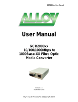 Alloy GCR2000xx User manual