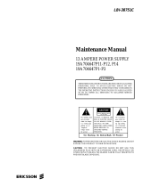 Ericsson 19A704647P11 Maintenance Manual