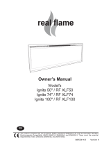 Real Flame Ignite  RF XLF74 Owner's manual