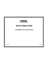 Compaq A7340A - Surestore FC 1Gb/2Gb Switch 16B Quick Setup Manual