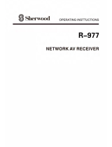 Sherwood R-977 Operating Instructions Manual