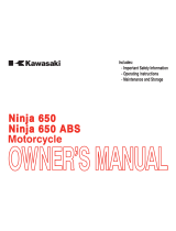 Kawasaki NINJA 650 ABS2014 Owner's manual