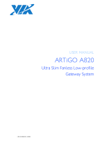 VIA Technologies ARTiGO A820 User manual