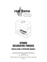 Real Flame SIGNATURE 3300 Installation & Operating Manual