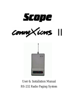 scope ConneXions II User & Installation Manual