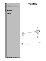 Maktec MT660 User manual