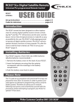 Philex RC027 SLx User manual