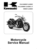 Kawasaki VULCAN900 CLASSIC - SERVICE User manual
