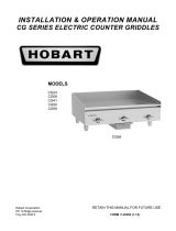 Hobart CG24 Installation & Operation Manual