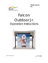 MUTOH Falcon Outdoor Jr. Operation Instructions Manual