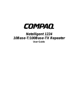 Compaq Netelligent 1224 User manual