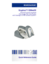 Datalogic Gryphon I GBT4400 Quick Reference Manual