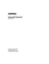 Compaq DAT AutoLoader Reference guide