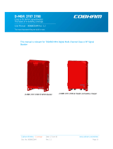 COBHAM D-MBR 3708 User manual