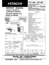 Hitachi RAD-35NH5 User manual