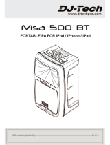 DJ-Tech iVisa 500 BT User manual