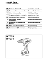 Maktec MT070 User manual