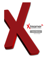 Xtreamer DVD User manual