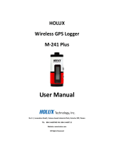 HOLUX Technology M-241 Plus User manual