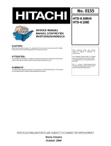 Hitachi HTD-K180UK User manual