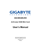 GIGA-BYTE TECHNOLOGY JCK-GN-WS30N-RH User manual