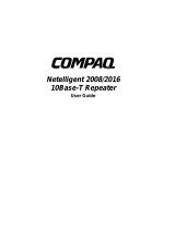 Compaq Netelligent 2008 User manual