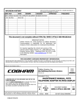 COBHAM PTA12-300 Maintenance Manual