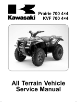 Kawasaki KVF 700 4×4 User manual