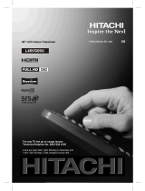 Hitachi L46VG09U Instructions For Use Manual