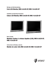 Eneo VMC-8.4LCD-CP Installation And Operating Instructions Manual