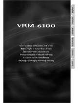 VDO VRM 6100 Owner's manual