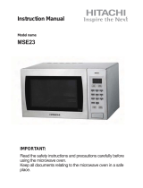 Hitachi MSE23 Owner's manual