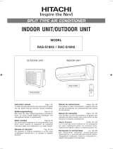 Hitachi RAC-S18H2 User manual