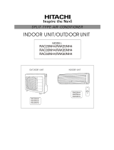 Hitachi RAC50NH4 User manual