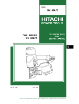 Hitachi NV 65AF3 Technical Data And Service Manual