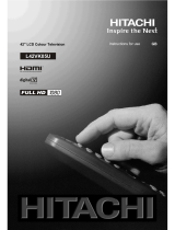 Hitachi L42VK05U Instructions For Use Manual